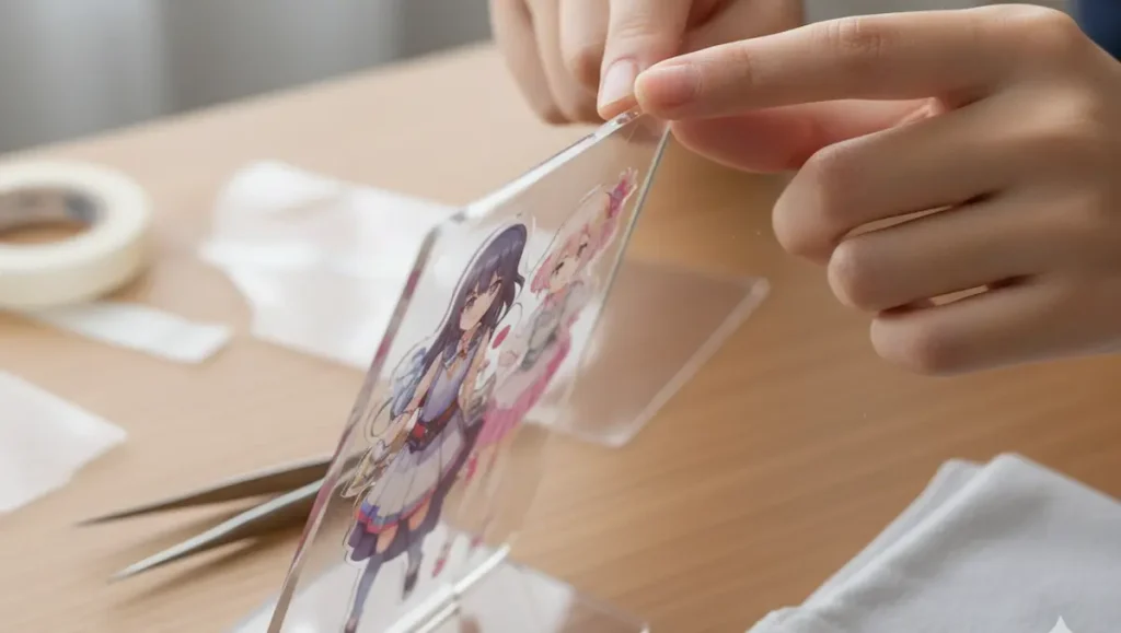 アクスタフィルムの見分け方5選と安全な剥がし方