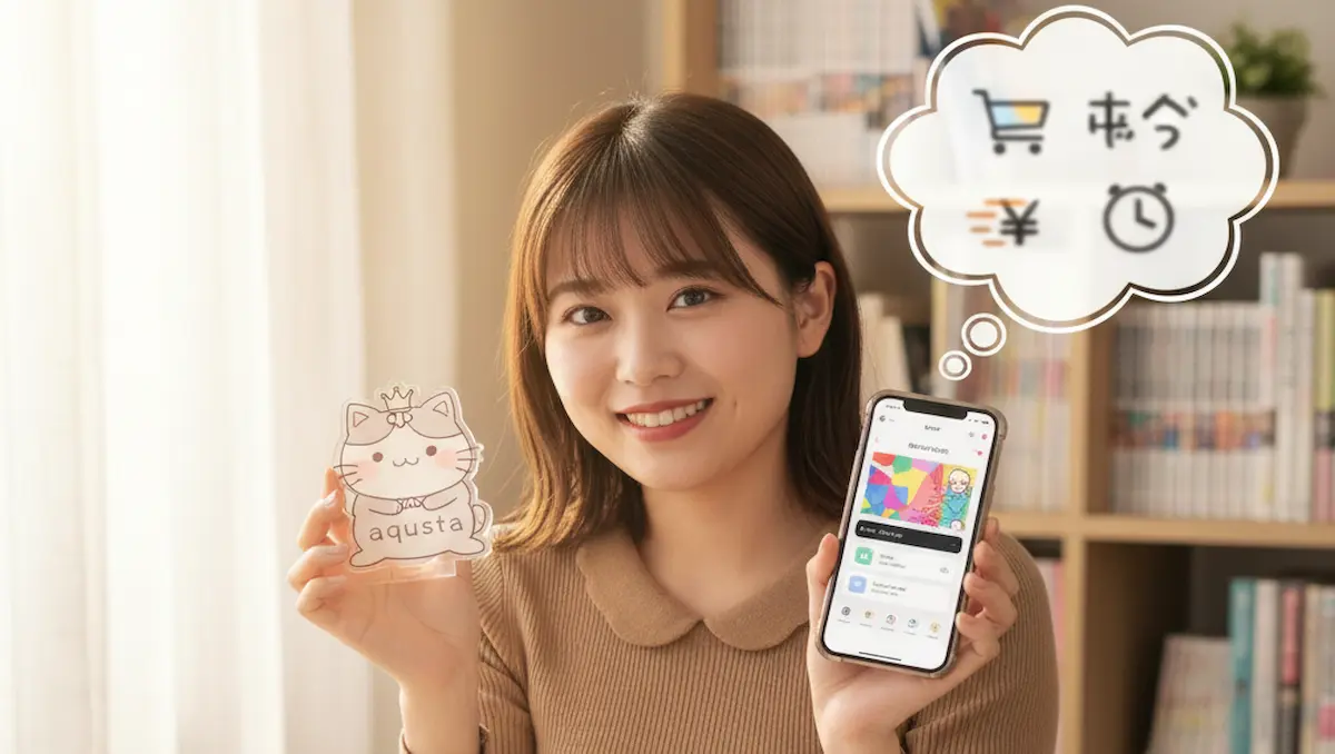 アクスタ一個からおすすめ！簡単・安い業者を徹底比較