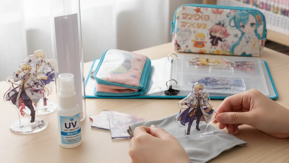 大事なアクスタの剥がれ防止！原因と完璧な保護方法