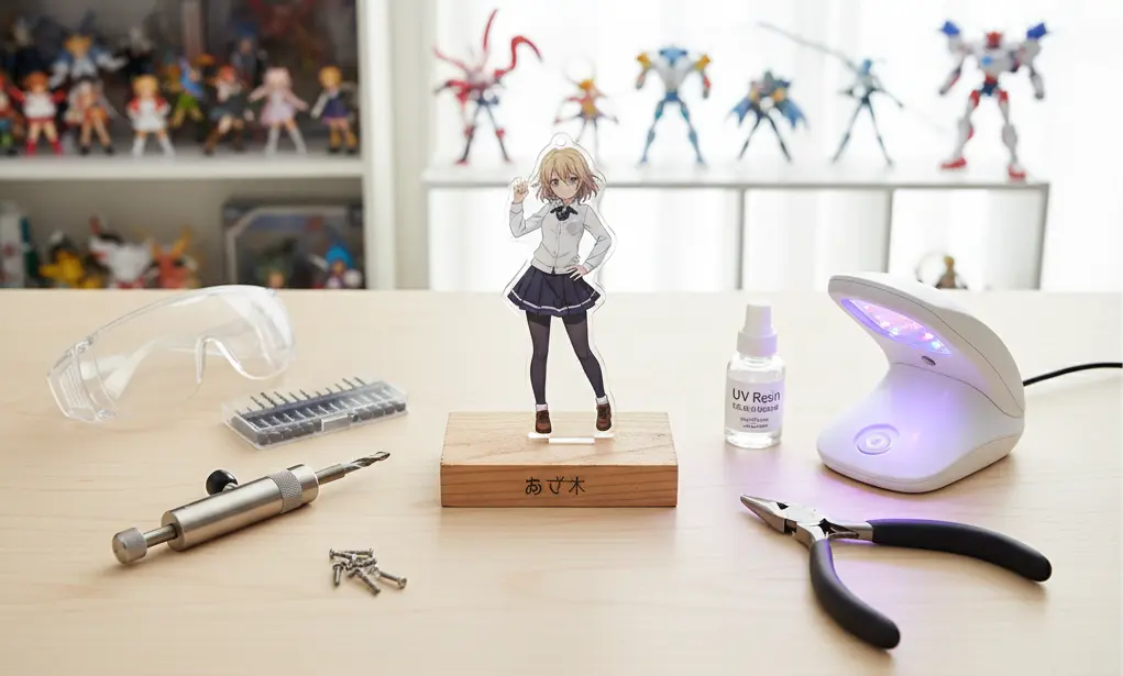 アクスタの穴開けに必要な道具