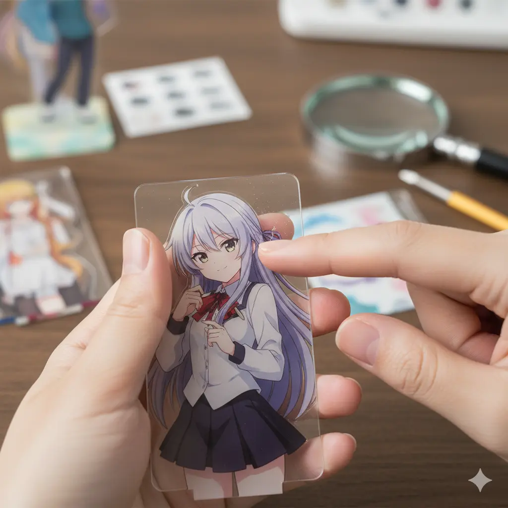 剥がれやすいアクスタの見分け方