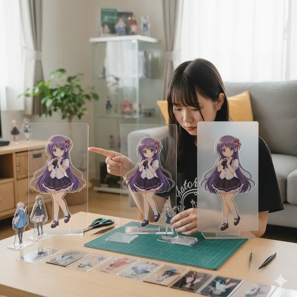 すりガラス状になる？透明度の注意点