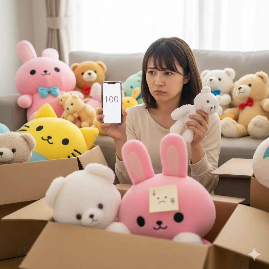 ぬいぐるみの買取が安い？実際の査定事例