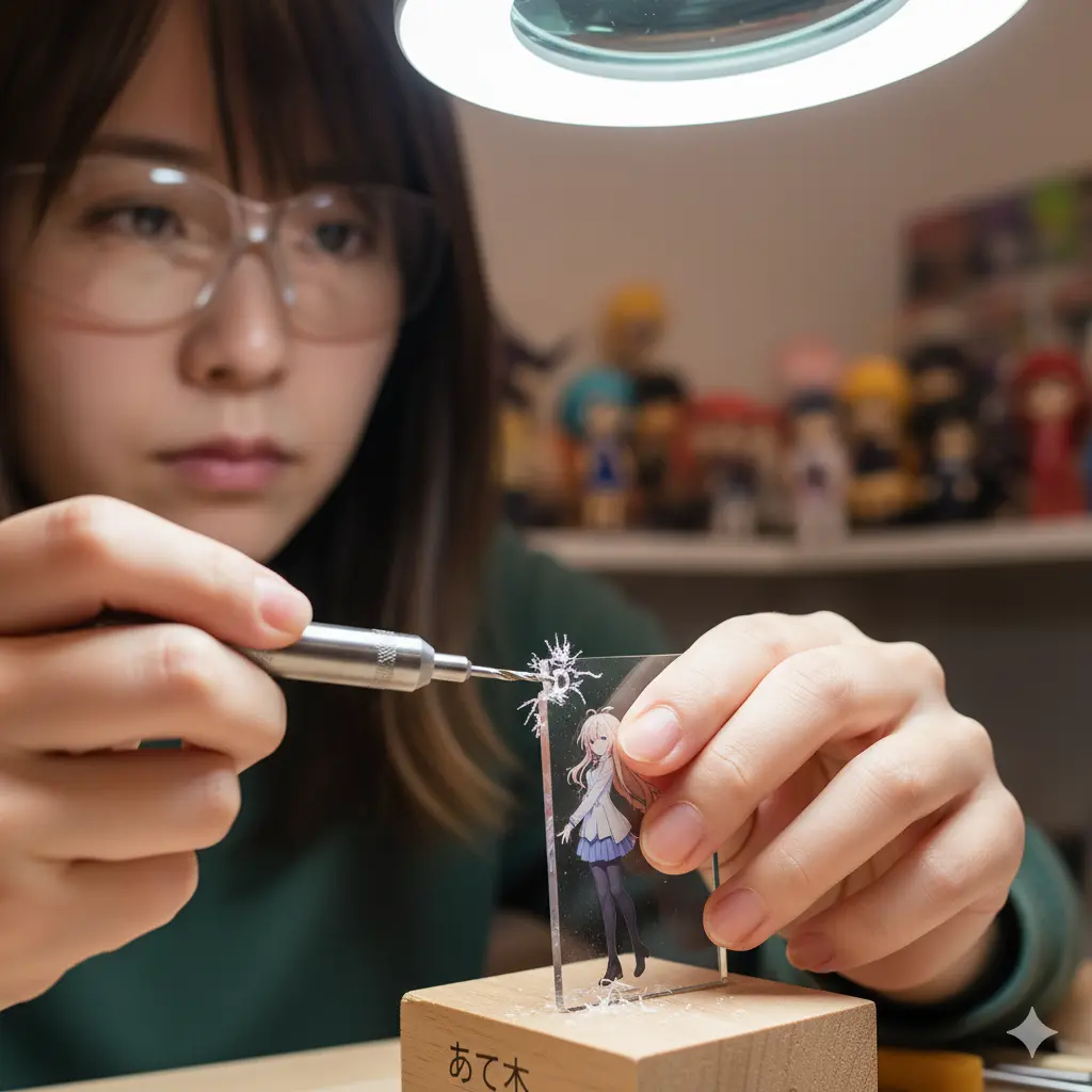 ピンバイスとドリルの使い分け