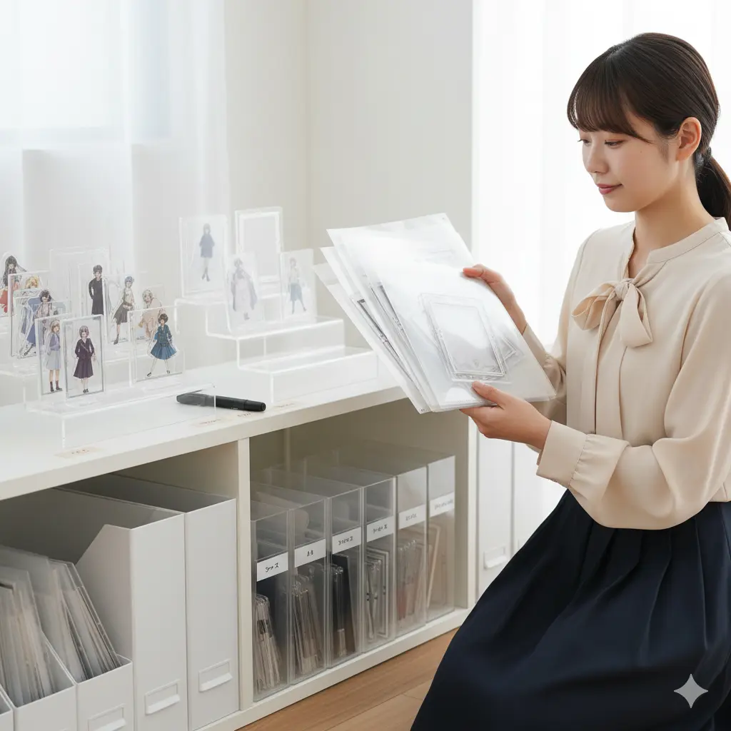 100均でアクスタの枠を収納