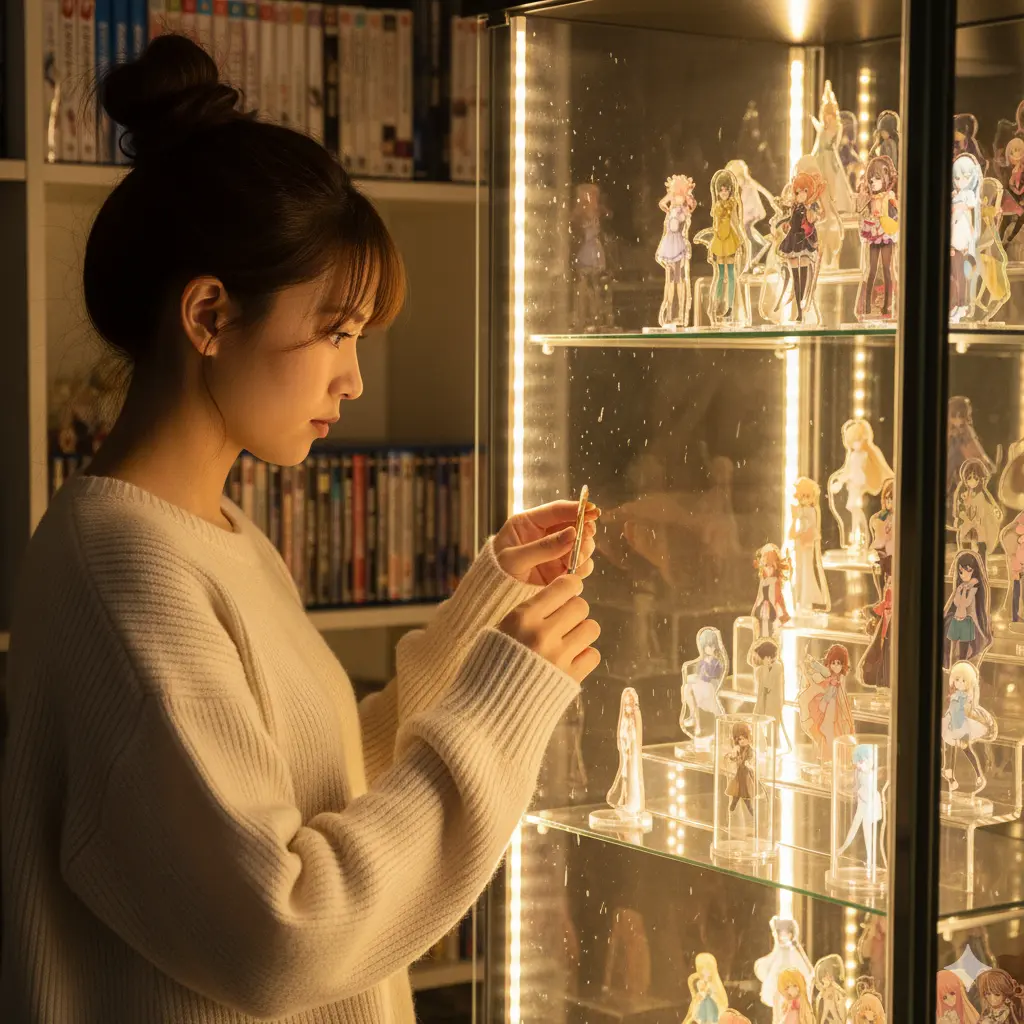 アクスタの飾り方とホコリ対策