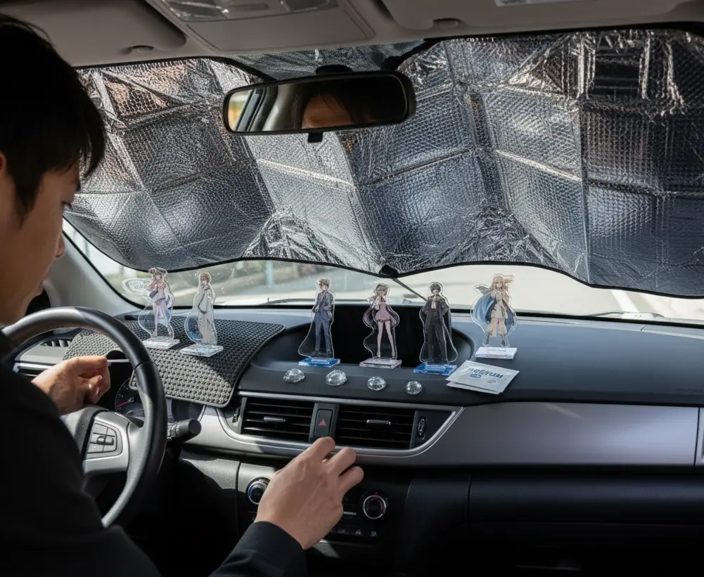 地震対策と車での飾り方