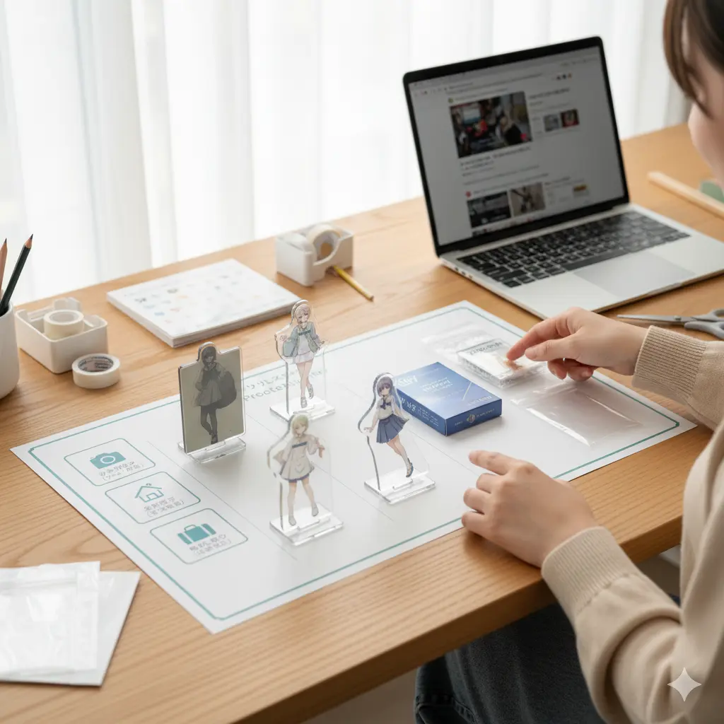 目的別アクスタ保護フィルムの比較表