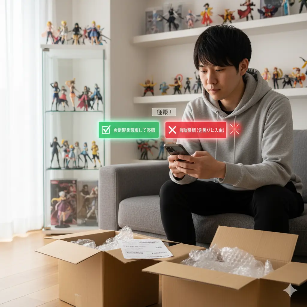 自動承認とは？キャンセルと返送料