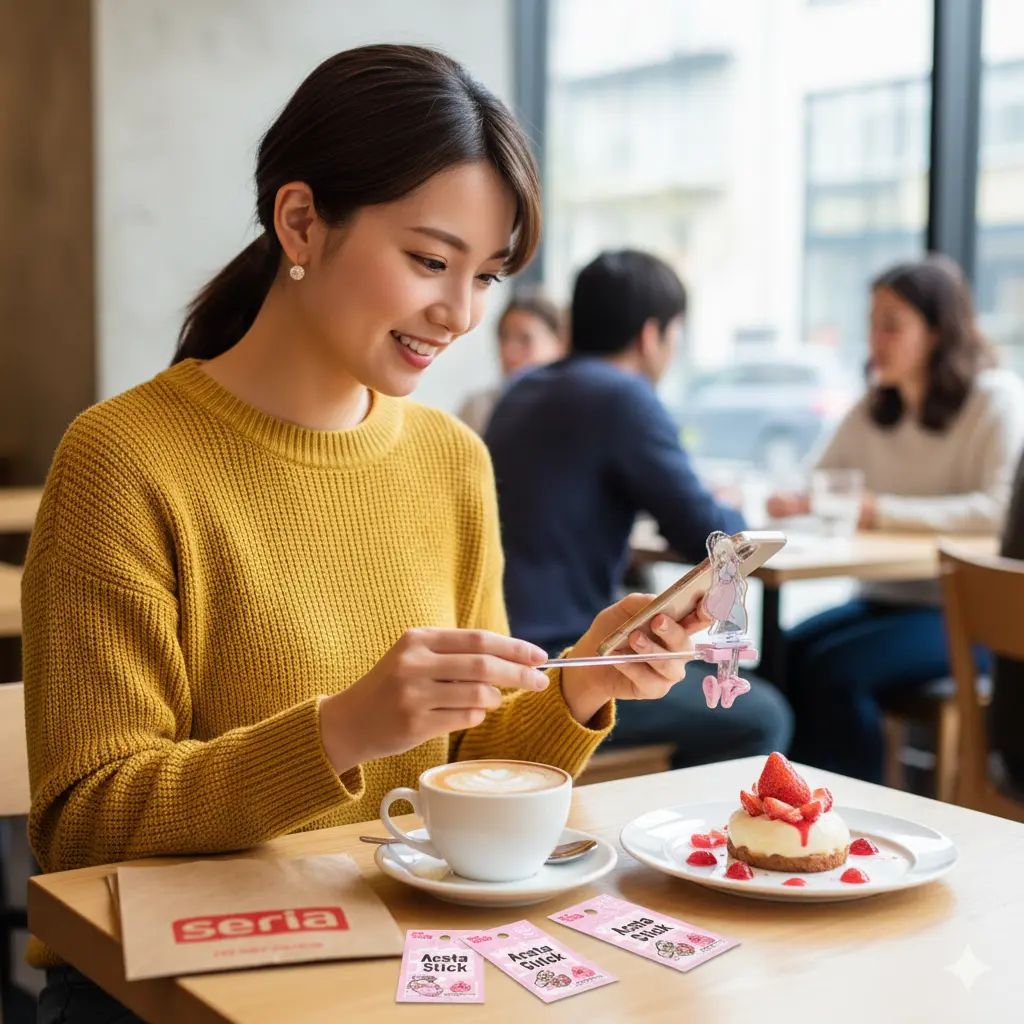 セリア等の100均で買える撮影用スティックや棒の活用法