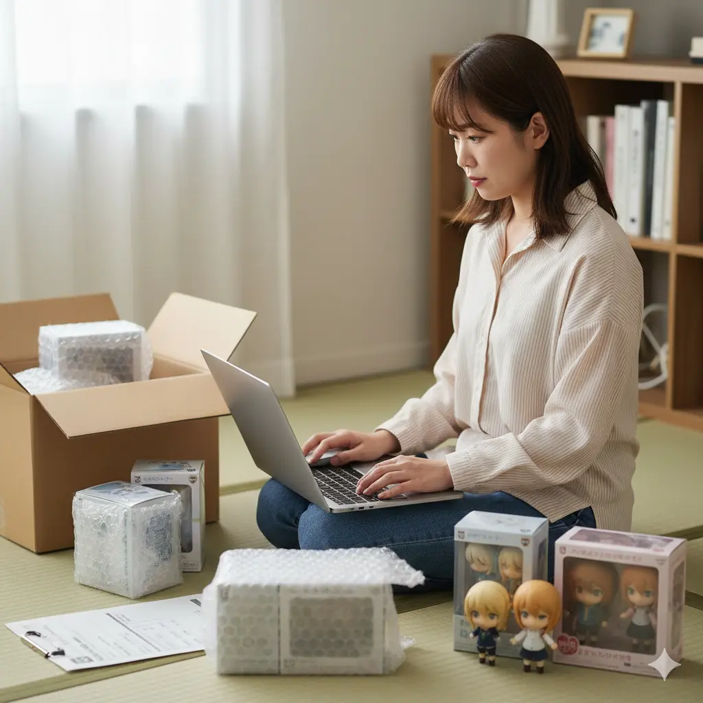 宅配買取の依頼から入金までの流れ