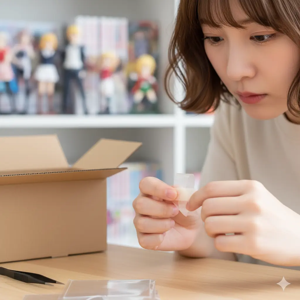 爪やテープを使った安全な剥がし方