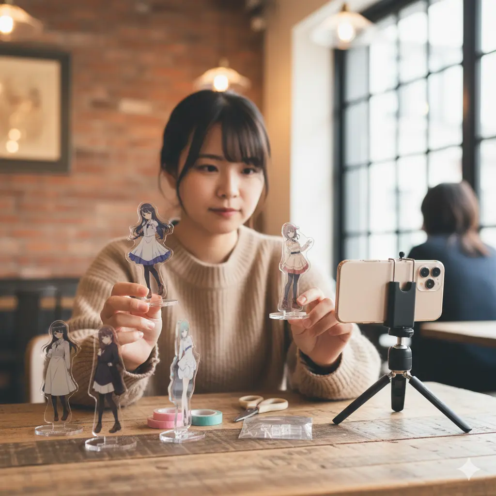 100均のクリップやスタンドを活用する