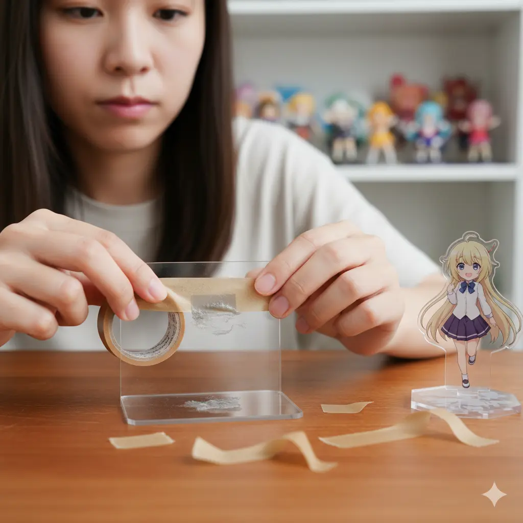 テープでペタペタ取る方法