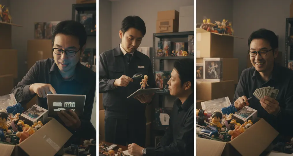 出張買取の申込み手順