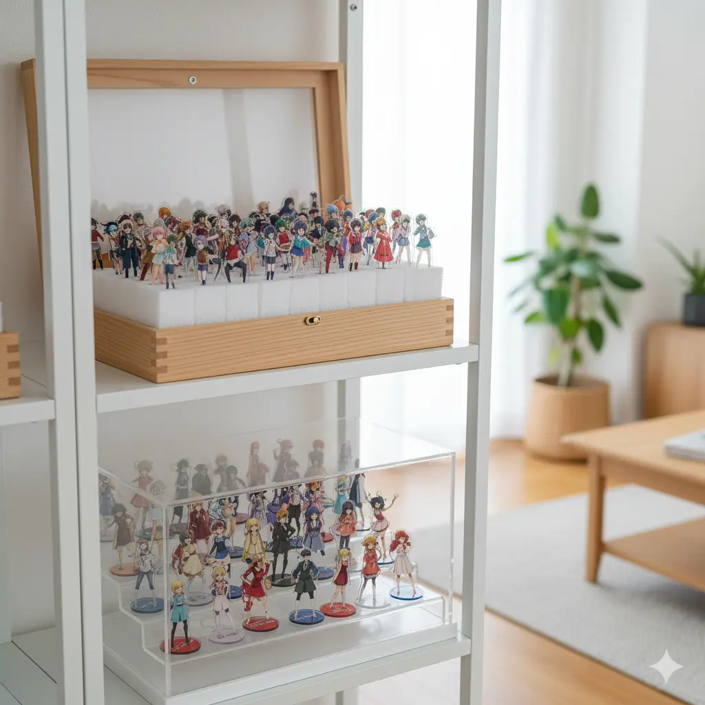 大量アクスタの省スペース収納術