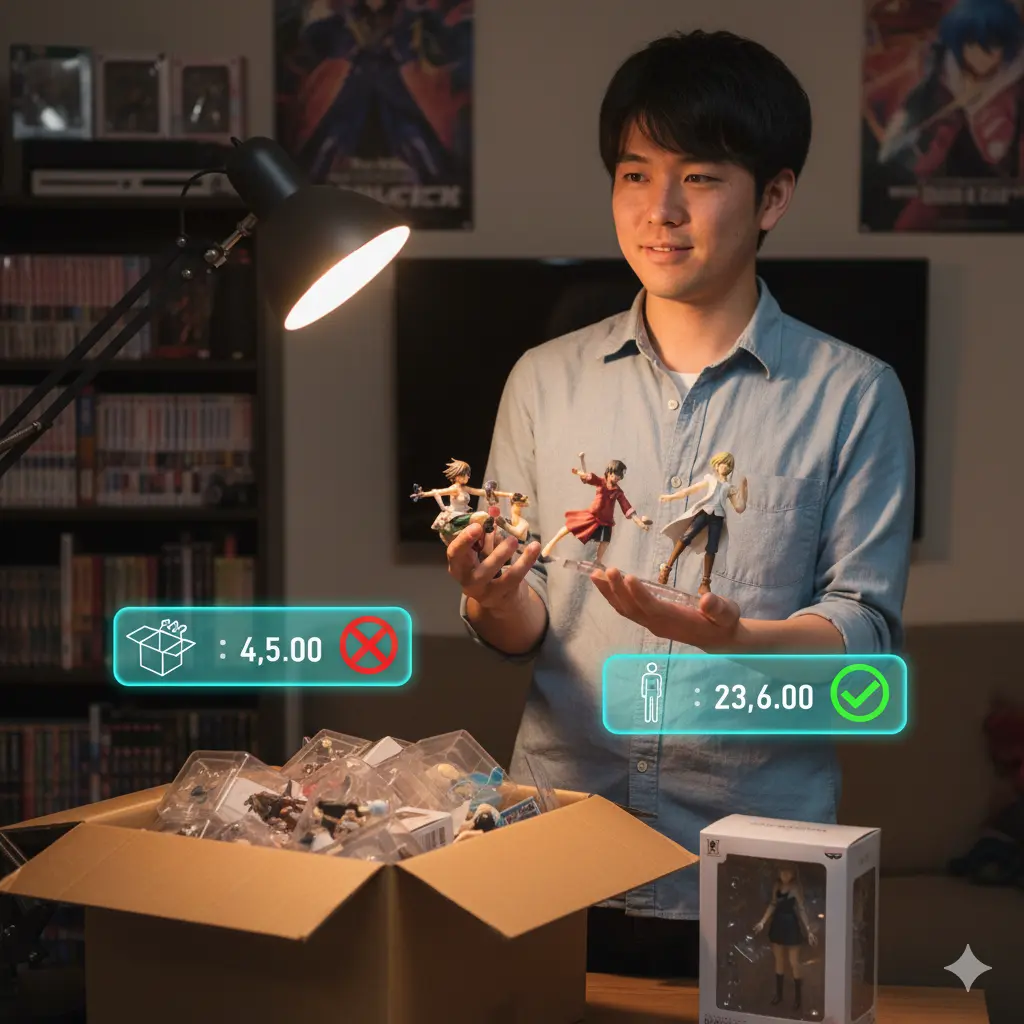 箱なしフィギュアも買取可能か