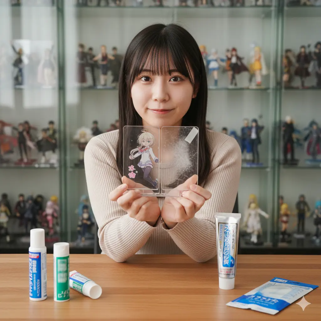 アクスタの傷と歯磨き粉の総括