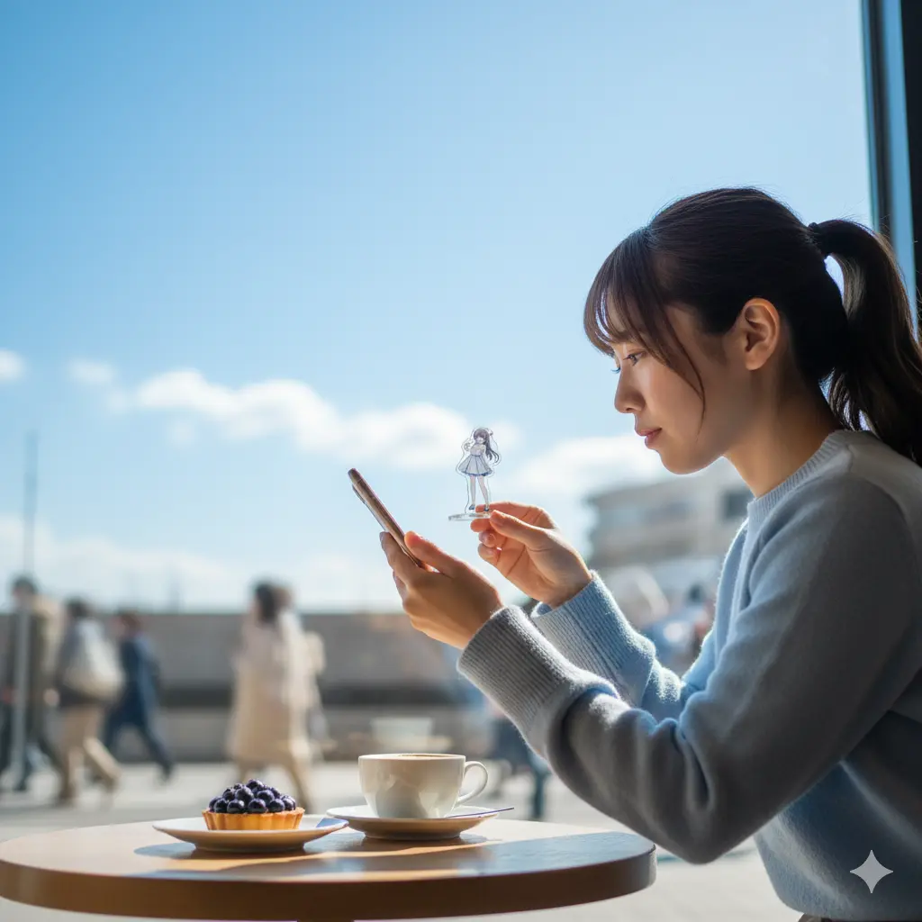 他人の映り込みを防ぎおしゃれに撮るための構図と対策