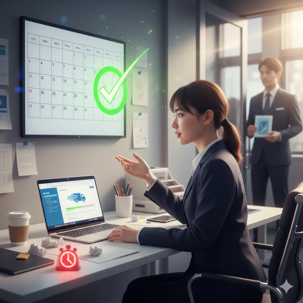 最短当日のビジプリ