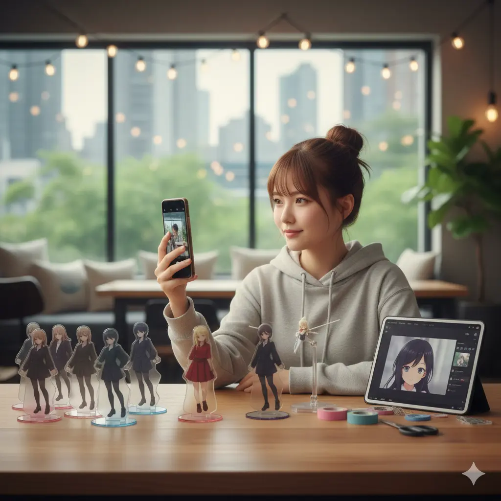 最適なアクスタの反射を防止する方法のまとめ