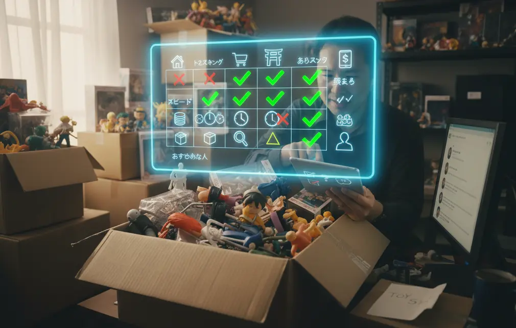 駿河屋・あみあみ等との比較