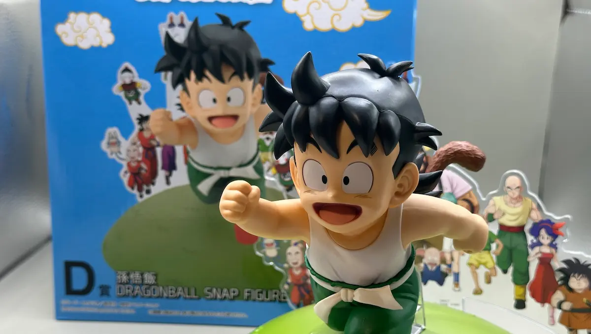 一番くじD賞孫悟飯レビュー！ドラゴンボールSNAP COLLECTION2の評価と