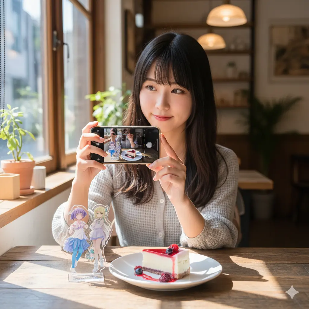 インスタ映えするアクスタ写真の撮り方