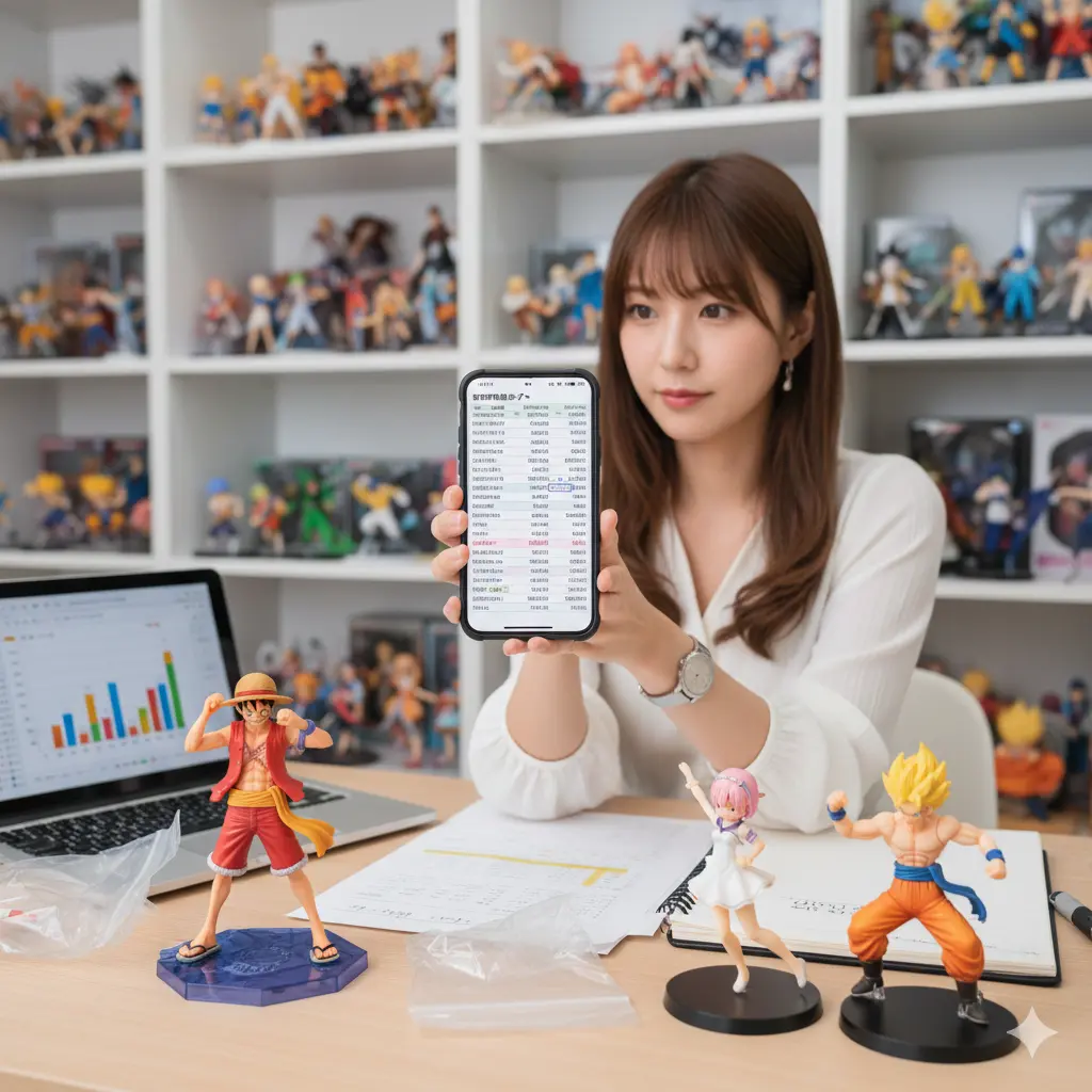 クリーニングでフィギュアの状態改善