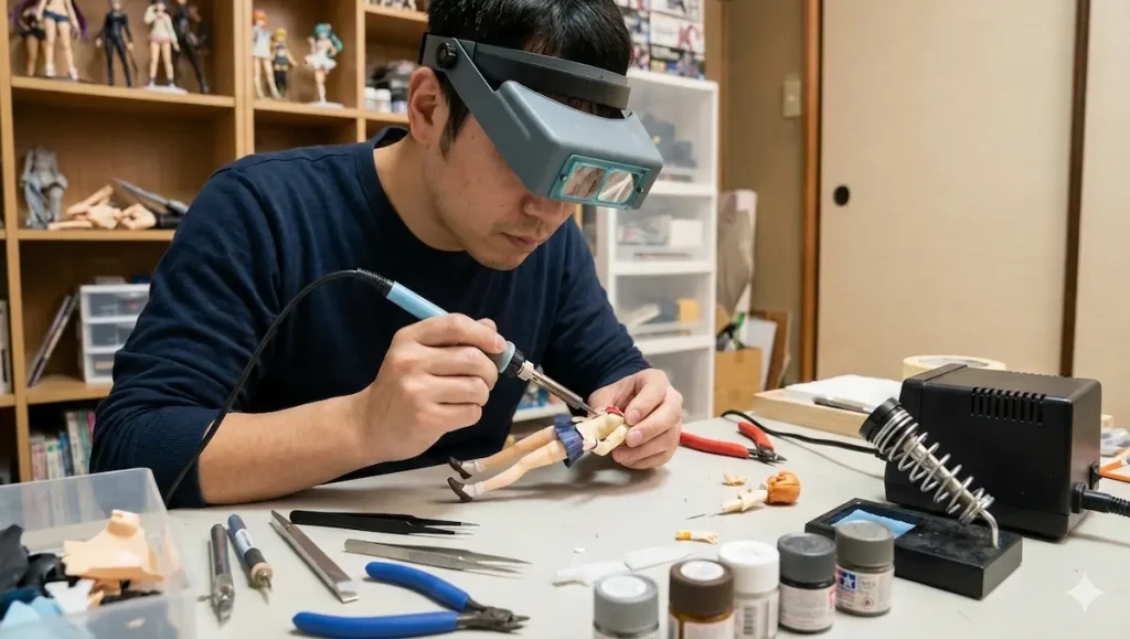 フィギュアはんだこて修理術！おすすめ機材と素材別温度のコツ