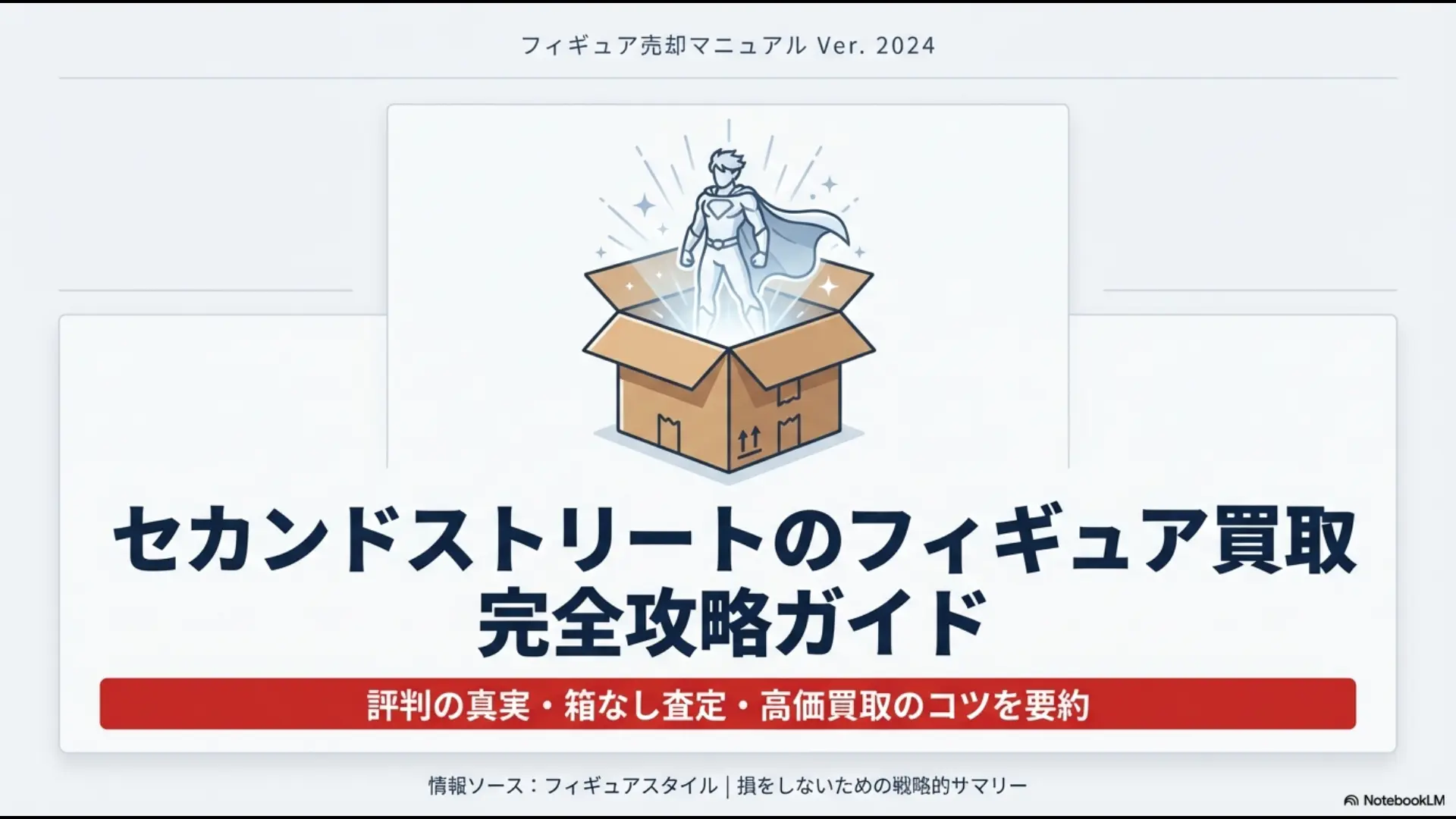 セカンドストリートのフィギュア買取における評判や箱なし査定の真実をまとめた完全攻略ガイドの表紙