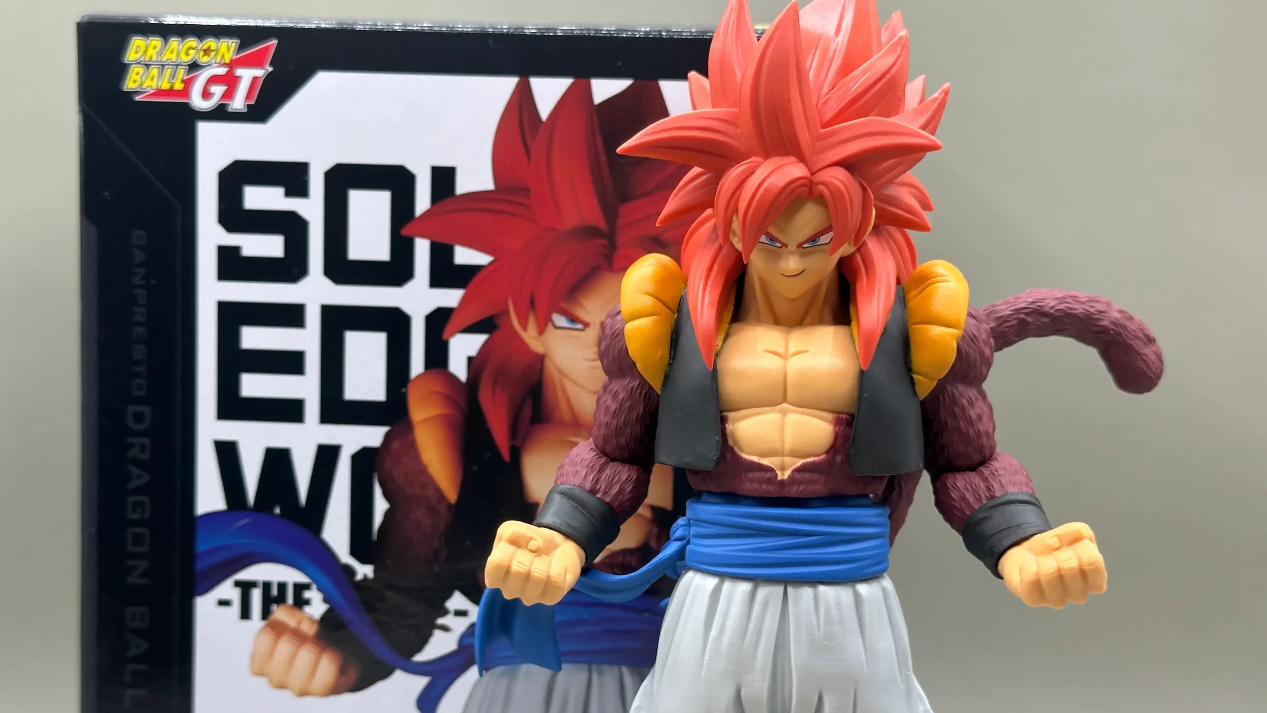 超サイヤ人4ゴジータ SOLID EDGE WORKS レビュー！硬い時の対策 