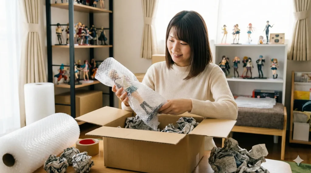 フィギュア買取の梱包や隙間埋めのコツ！破損を防ぎ高額査定を狙う