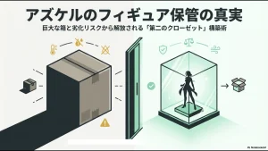 AZUKEL（アズケル）を活用したフィギュア保管の真実と第二のクローゼット構築術のイメージ画像