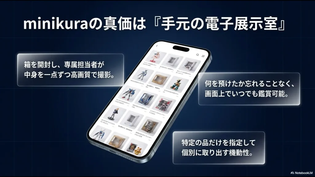 minikuraの3ヶ月未満早期取り出し料金と、AZUKELの90日〜6ヶ月の最低利用期間に関する注意点をまとめた比較スライド。