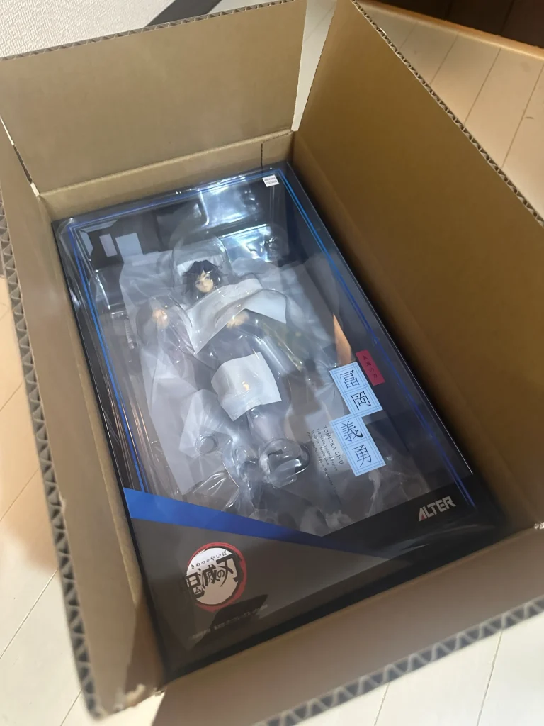 フィギュア買取ネットで実際に売却したALTER冨岡義勇1/8フィギュア